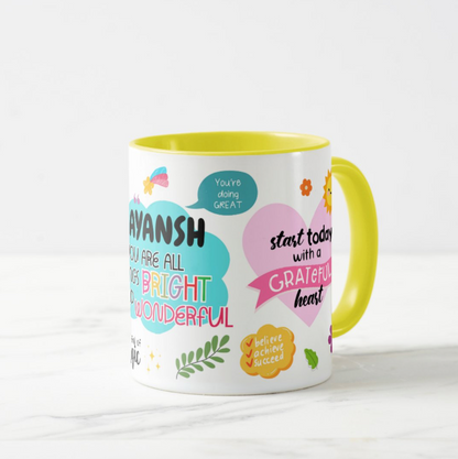 You Are Wonderful Mug (Personalised)