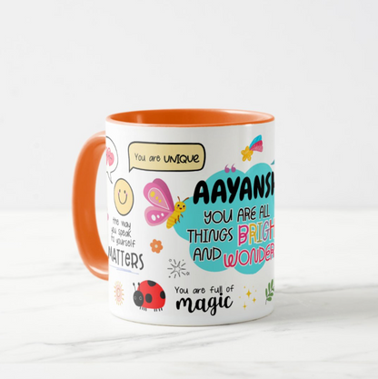 You Are Wonderful Mug (Personalised)