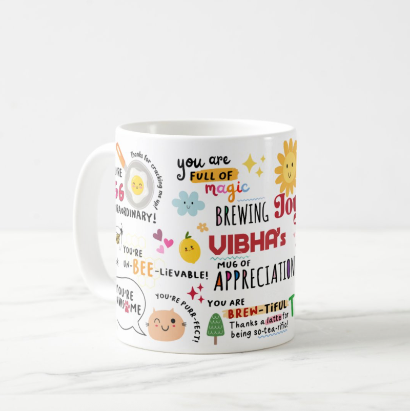 Mug Of Appreciation (Personalised)