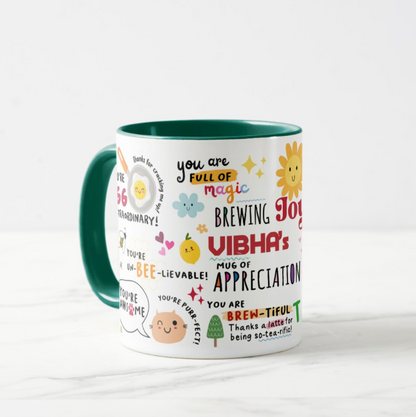 Mug Of Appreciation (Personalised)