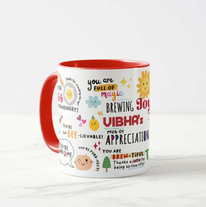 Mug Of Appreciation (Personalised)