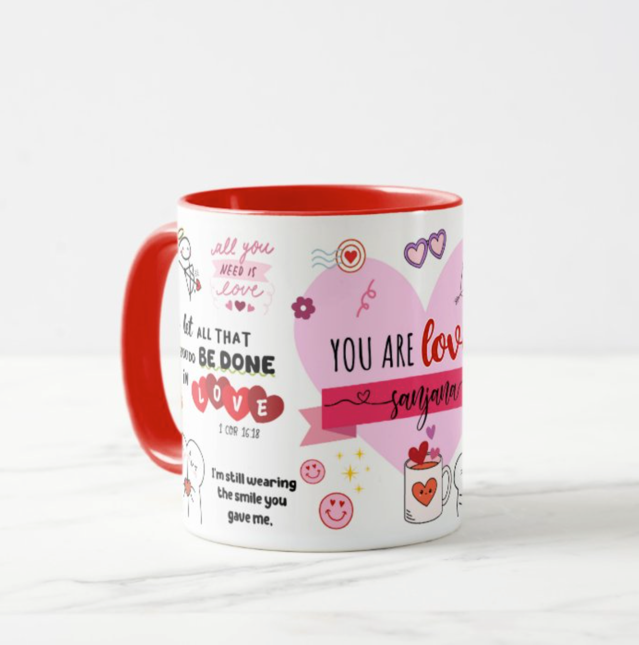 You Are Loved Mug (Personalised)
