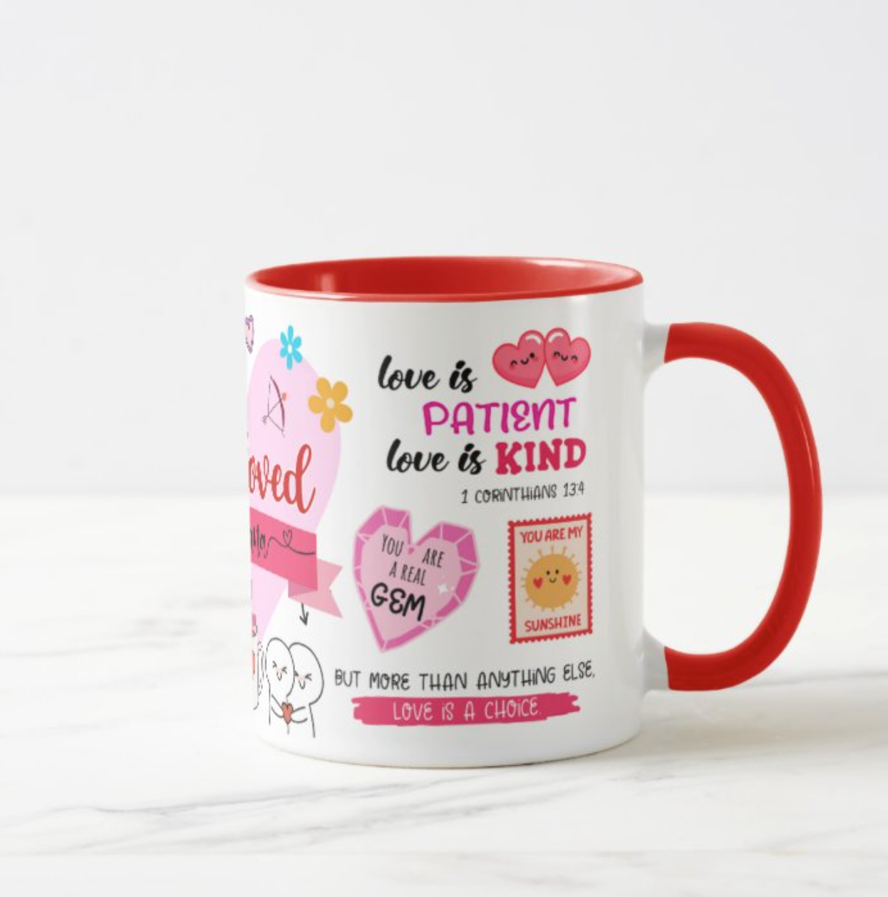 You Are Loved Mug (Personalised)
