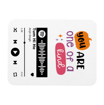 One of a Kind – Song Dedication Fridge Magnet 🎵