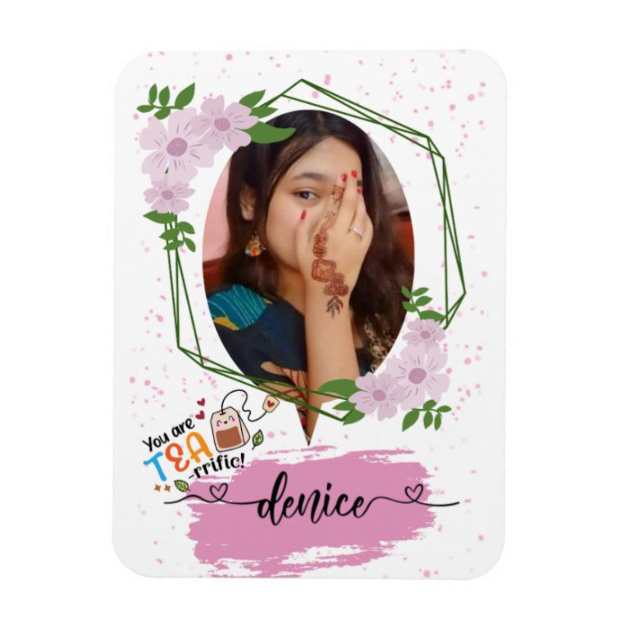 You Are Terrific – Personalized Photo Fridge Magnet