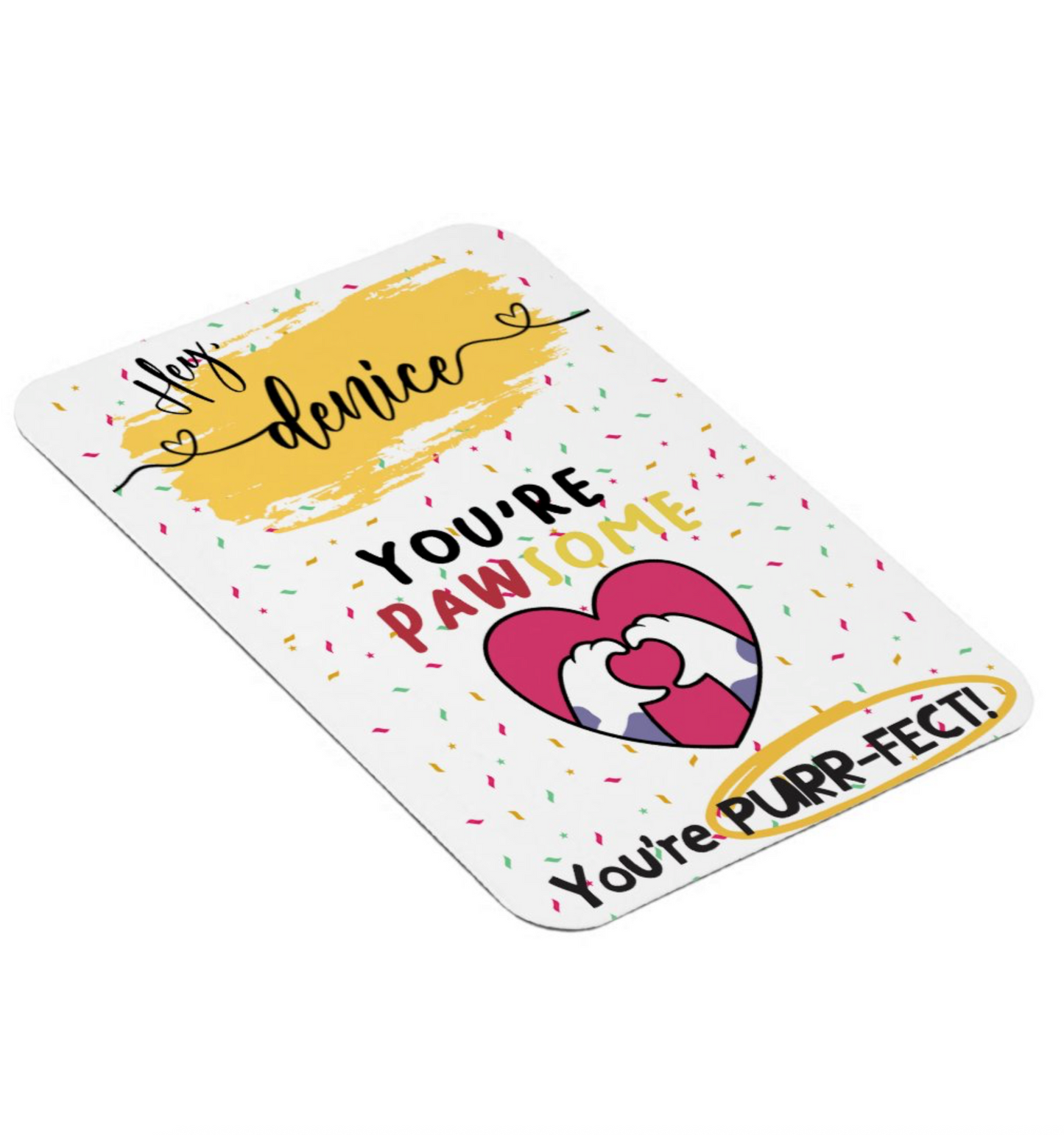 You Are Awesome – Personalized Fridge Magnet