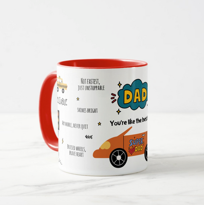 Dad, You Are Like the Best Car Mug