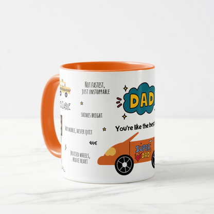Dad, You Are Like the Best Car Mug