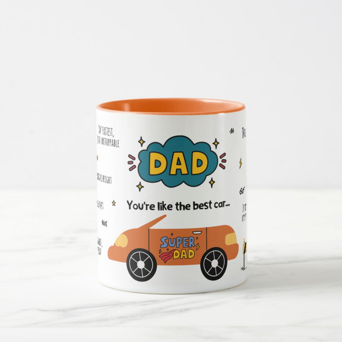 Dad, You Are Like the Best Car Mug