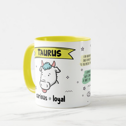 Zodiac Mug (Taurus)