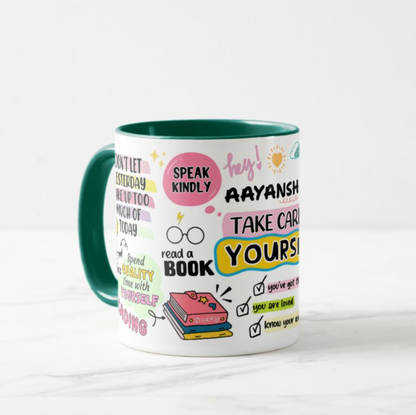 Take Care Mug (Personalised)