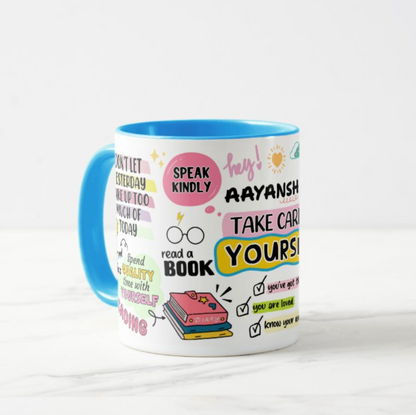 Take Care Mug (Personalised)