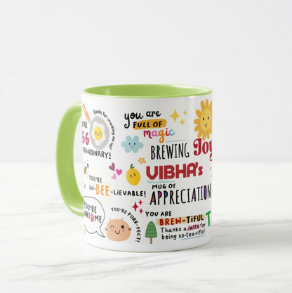 Mug Of Appreciation (Personalised)