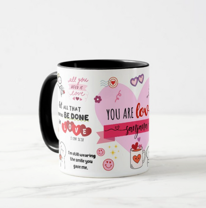 You Are Loved Mug (Personalised)